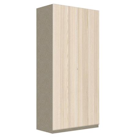 ตู้เสื้อผ้า 2 บานเปิด SB BUILT IN WARDROBE PLUS 59061075 100 ซม. สี CANYON OAK_1