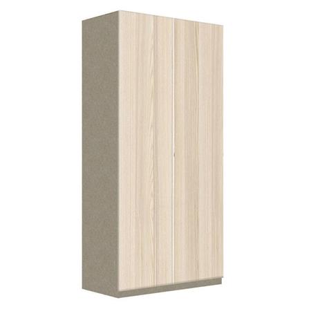 ตู้เสื้อผ้า 2 บานเปิด SB BUILT IN WARDROBE PLUS 59061074 100 ซม. สีไม้อ่อน_1