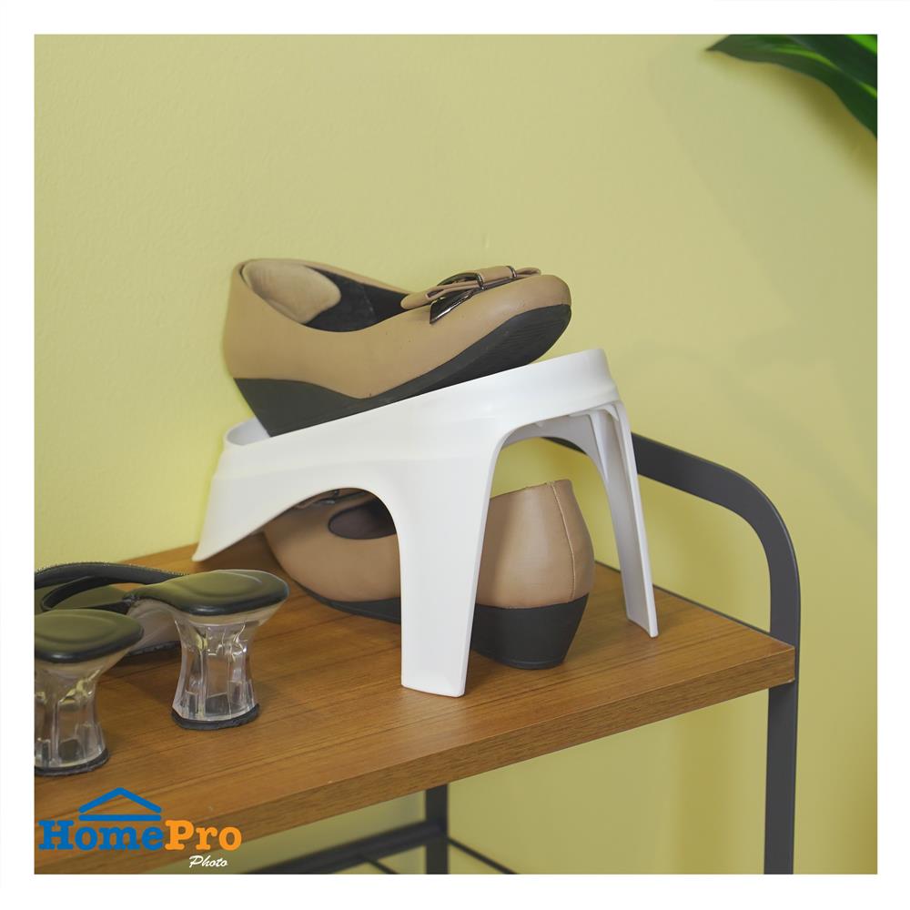 ถาดใส่รองเท้า STACKO SAAN 14x26.5x15.2 ซม. สีขาว