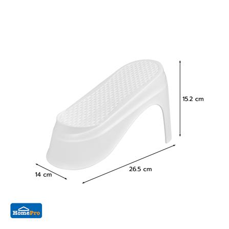 ถาดใส่รองเท้า STACKO SAAN 14x26.5x15.2 ซม. สีขาว_7
