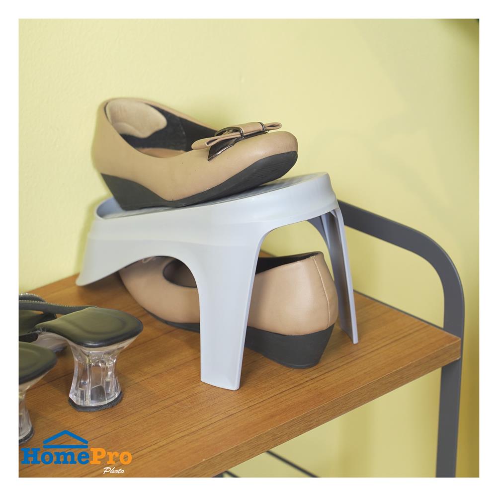 ถาดใส่รองเท้า STACKO SAAN 14x26.5x15.2 ซม. สีเทา