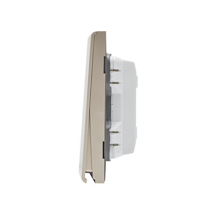 ชุดสวิตซ์ 2 ทาง 1 ช่อง SAHN D012-G สีทอง_2