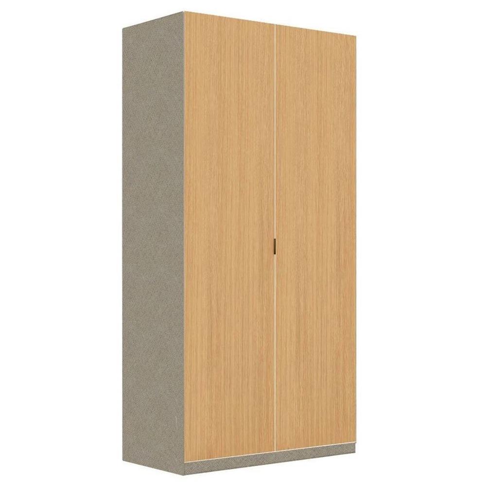 ตู้เสื้อผ้า 2 บานเปิด SB BUILT IN WARDROBE PLUS 59061082 100 ซม. สีโอ๊ค