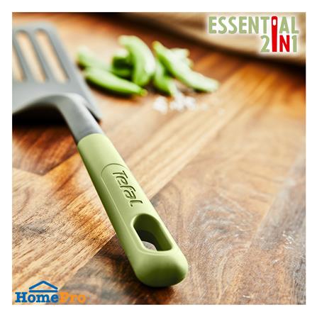 ตะหลิวมีร่อง 29 ซม. TEFAL ESSENTIAL 2 IN 1 K2791424 สีเขียว_4