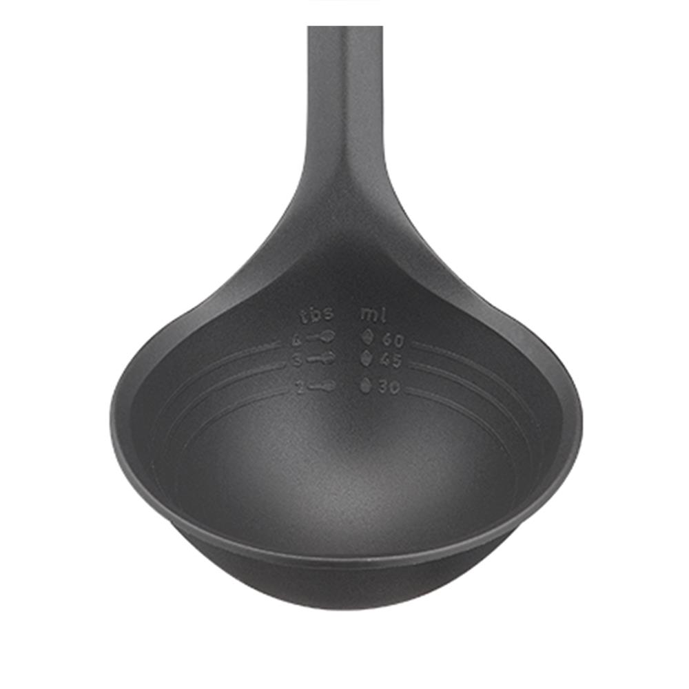 กระบวยกลม 27 ซม. TEFAL ESSENTIAL 2 IN 1 K2791224 สีเขียว