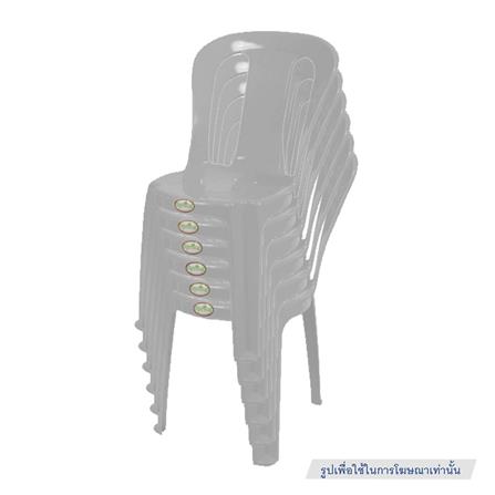 เก้าอี้พลาสติกสกรีน SPRING NORMA CHAIR สีเทา_1