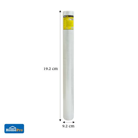 ตาข่ายไฟเบอร์ กาวในตัว DEXZON 1 ม.X10 ม. สีขาว_3