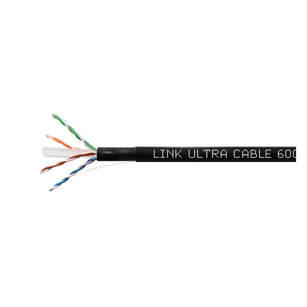 สาย LAN LINK CAT6 US-9106OUT-1 100 ม. สีดำ