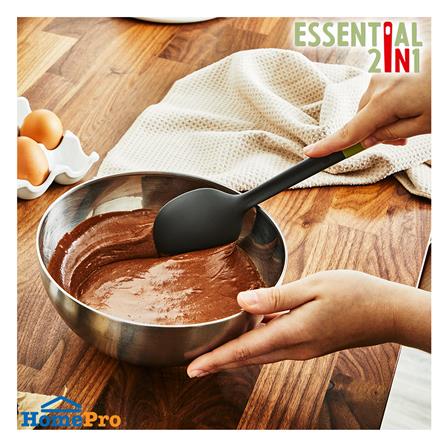 กระบวยแบน 28 ซม. TEFAL ESSENTIAL 2 IN 1 K2791024 สีเขียว_1