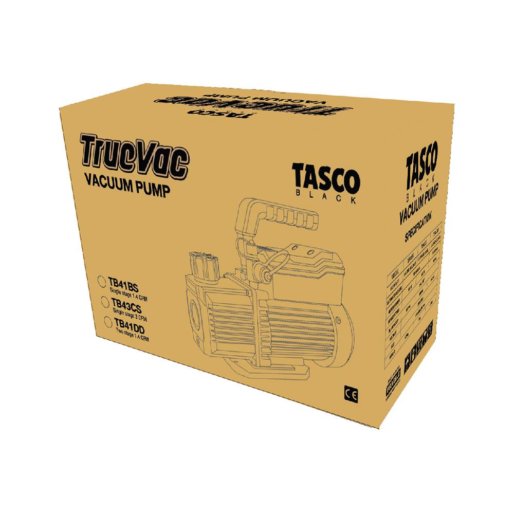 ปั๊มสุญญากาศ TASCO BLACK TB43CS SINGLE STAGE 83 ลิตร/นาที 3 CFM
