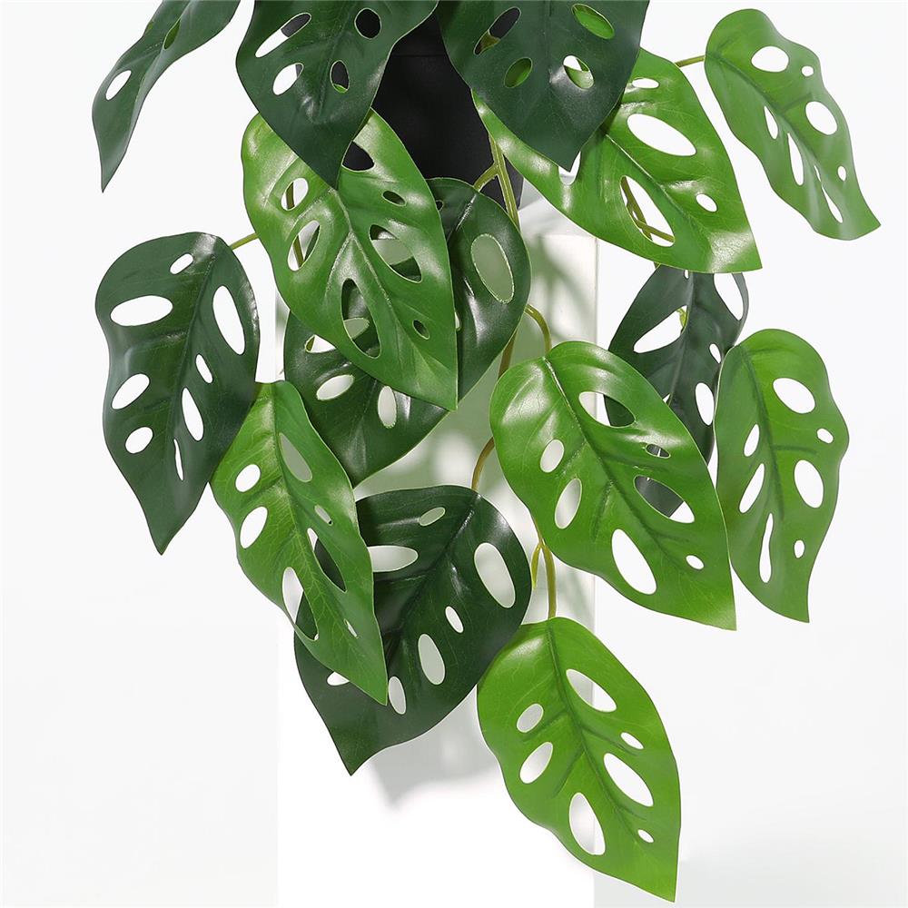 ต้นมอนสเตอร่าประดิษฐ์ใบเขียว SPRING 35 ซม.