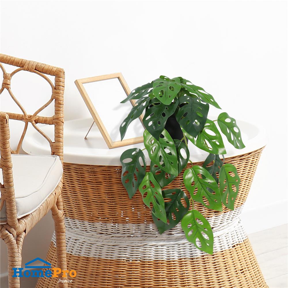 ต้นมอนสเตอร่าประดิษฐ์ใบเขียว SPRING 35 ซม.