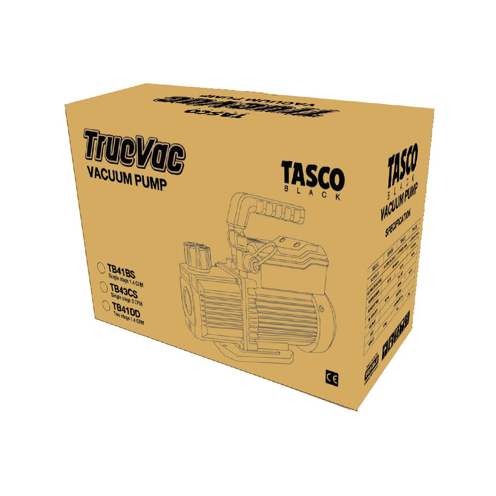 ปั๊มสุญญากาศ TASCO BLACK TB41BS SINGLE STAGE 40 ลิตร/นาที 1.4 CFM
