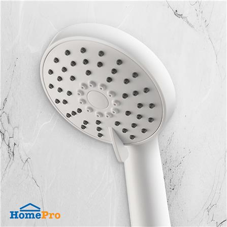 ชุดฝักบัวสายอ่อน 3 ระดับ BEN BN D413-D555W/SET สีขาว_1