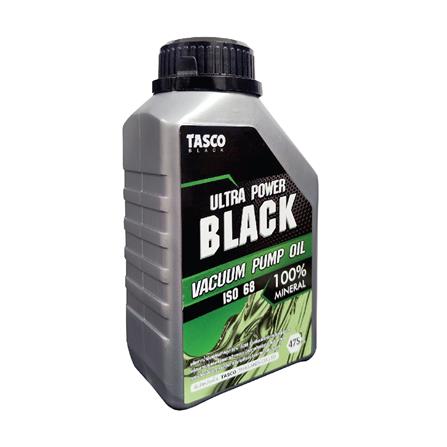 น้ำมันปั๊มสุญญากาศ TASCO BLACK VO68 ULTRA POWER BLACK VACUUM OIL 475 มล._0