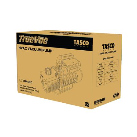 ปั๊มสุญญากาศ TASCO BLACK TB45ED TWO STAGE 151 ลิตร/นาที 5.3 CFM_1