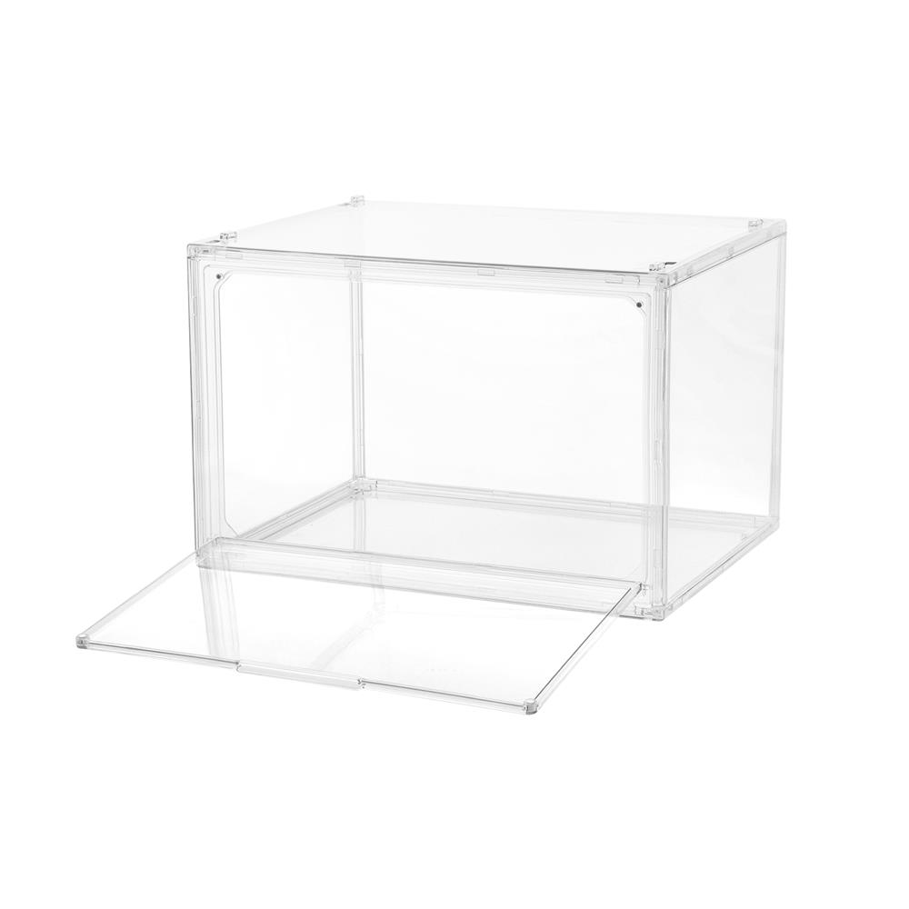 กล่องจัดเก็บฝาเปิด โมเดล STACKO KLEAR 36x27x24 ซม. สีใส