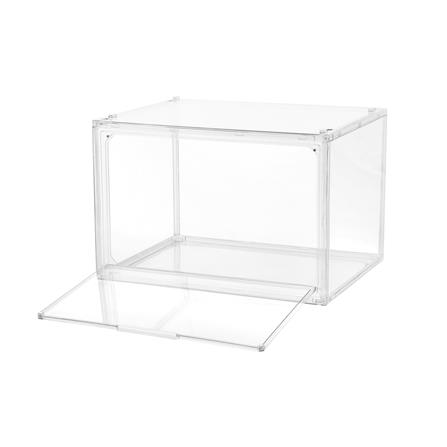 กล่องจัดเก็บฝาเปิด โมเดล STACKO KLEAR 36x27x24 ซม. สีใส_3