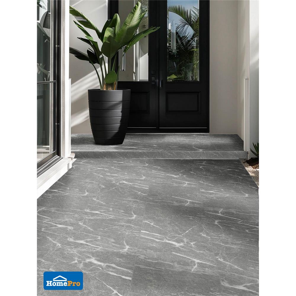 กระเบื้องพื้นพอร์ซเลน  40x40 ซม. TARA การ์ดี้ เทา (HYG) PM 0.96 ตร.ม.