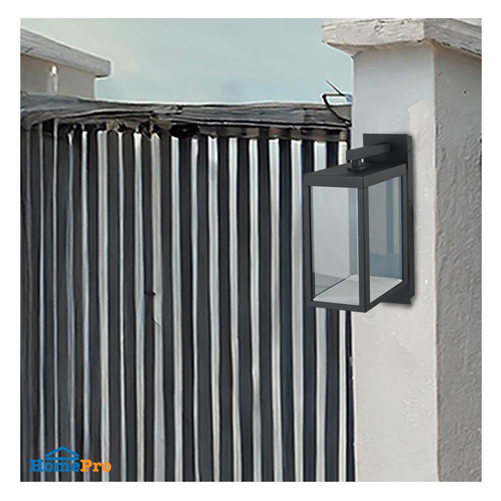 ไฟผนังภายนอก LED L&E 65-A0141 10 วัตต์ WARM WHITE สีดำ