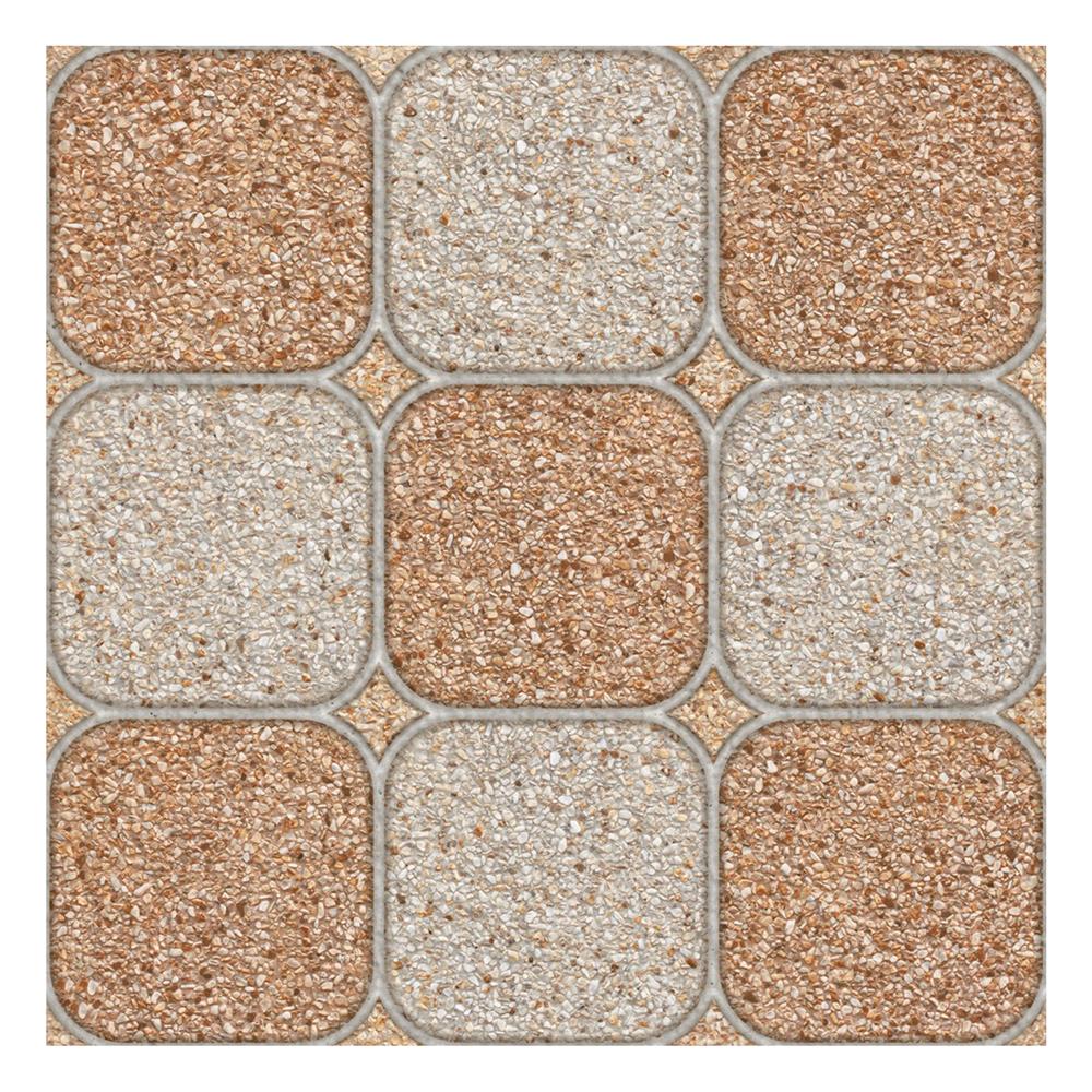 กระเบื้องพื้น 40x40 ซม. TARA อาช่า น้ำตาล (CIR) PM 0.96 ตร.ม._0