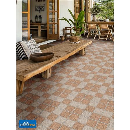 กระเบื้องพื้น 40x40 ซม. TARA อาช่า น้ำตาล (CIR) PM 0.96 ตร.ม._4