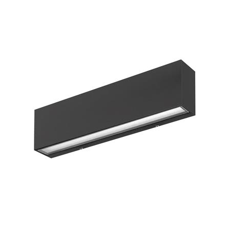 ไฟผนังภายนอก LED L&E 65-A0167 8 วัตต์ WARM WHITE สีดำ