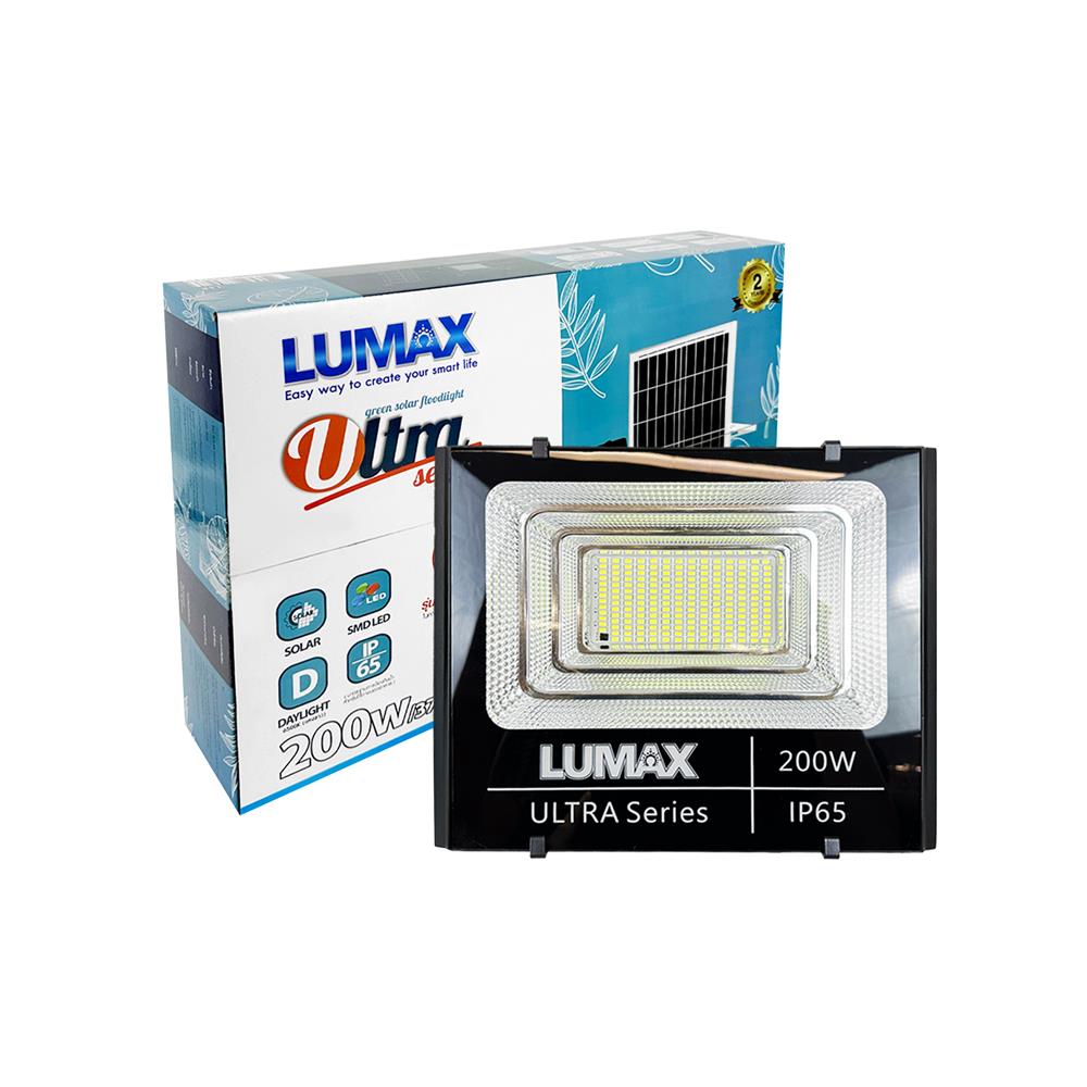 ไฟสปอตไลท์ SOLAR LUMAX 74-00028 200 วัตต์ DAYLIGHT สีดำ