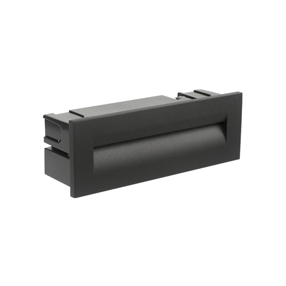 ไฟผนังภายนอก LED L&E 65-A0150 9 วัตต์ WARM WHITE สีดำ