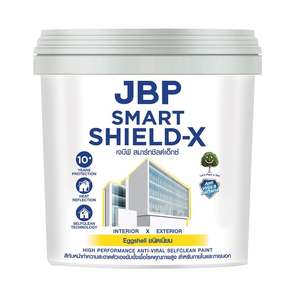สีน้ำทาภายนอก JBP SMART SHIELD-X BASE C เนียน 1 แกลลอน