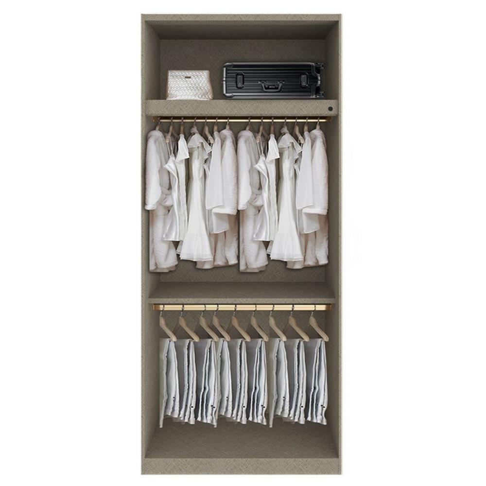 ตู้เสื้อผ้า 2 บานเปิด SB BUILT IN WARDROBE PLUS 59061088 100 ซม. สีโรสโกลด์