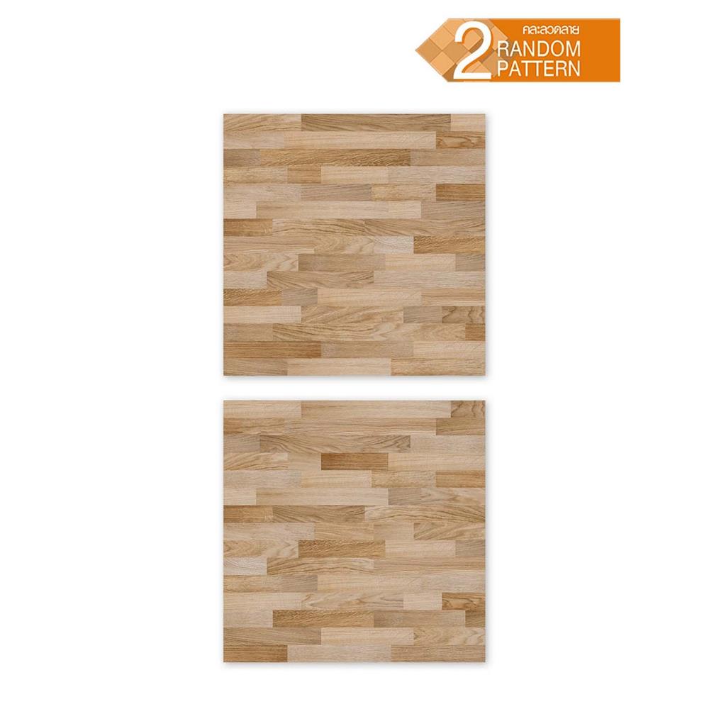 กระเบื้องพื้น 40x40 ซม. TARA เซลว่า น้ำตาล (CIR) PM 0.96 ตร.ม.