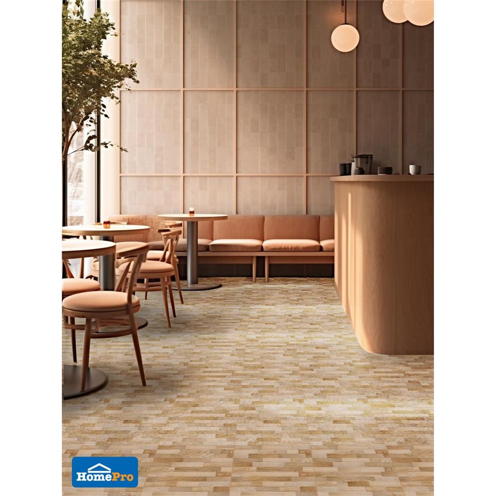 กระเบื้องพื้น 40x40 ซม. TARA เซลว่า น้ำตาล (CIR) PM 0.96 ตร.ม.