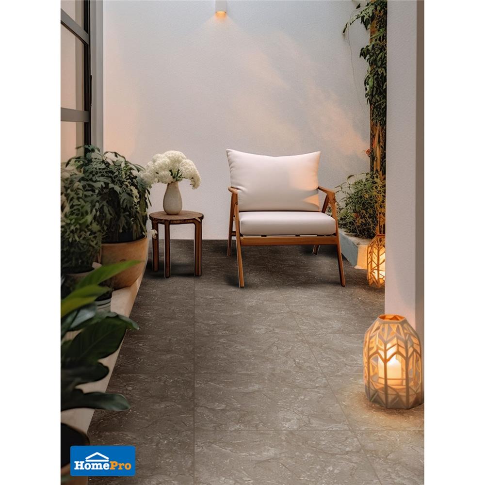 กระเบื้องพื้นพอร์ซเลน  40x40 ซม. เฮลก้า น้ำตาล (HYG) PM 0.96 ตร.ม.