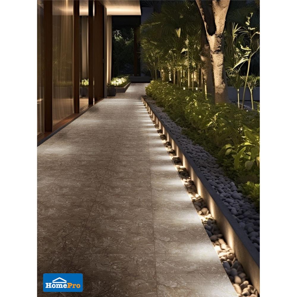 กระเบื้องพื้นพอร์ซเลน  40x40 ซม. เฮลก้า น้ำตาล (HYG) PM 0.96 ตร.ม.