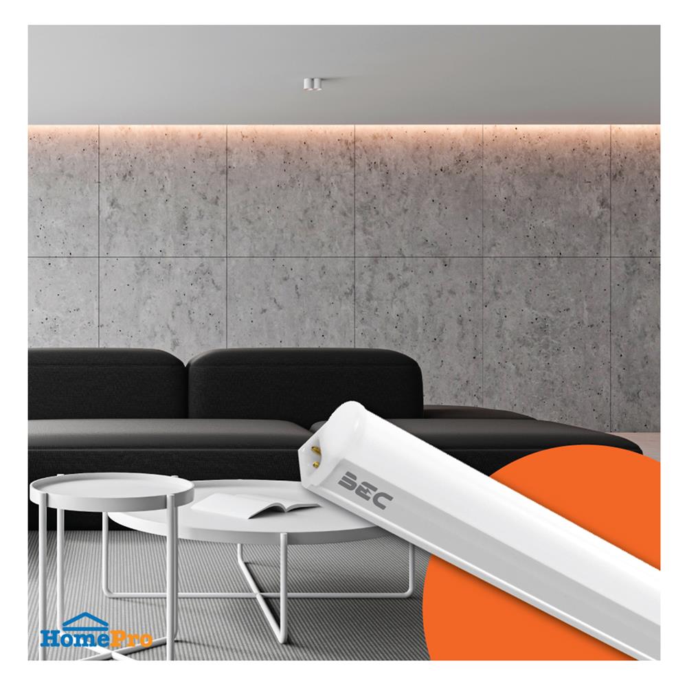 ชุดรางนีออน LED BEC T5 JOIN 8 วัตต์ WARM WHITE
