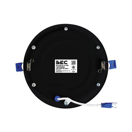 ดาวน์ไลท์ LED BEC BLADE III O-BK 6.6 นิ้ว 12 วัตต์ DAYLIGHT สีดำ_1