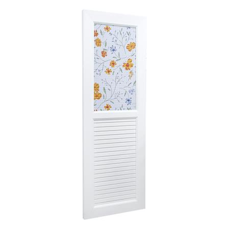 ประตูห้องน้ำ UPVC AZLE MARIGOLD 70X200 ซม. สีขาว พร้อมวงกบ ไม่เจาะลูกบิด_3