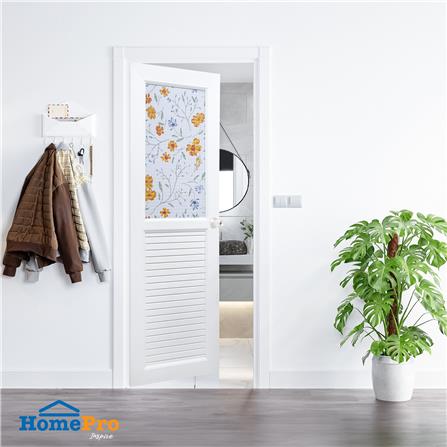 ประตูห้องน้ำ UPVC AZLE MARIGOLD 70X200 ซม. สีขาว พร้อมวงกบ ไม่เจาะลูกบิด_8