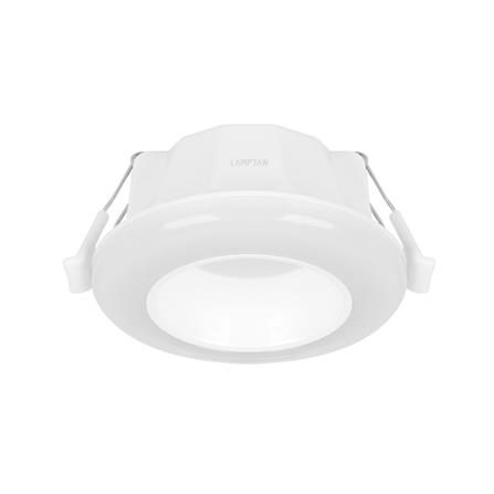 ดาวน์ไลท์ LED LAMPTAN SWOP 3.7 นิ้ว 9 วัตต์ DAYLIGHT/COOL WHITE/WARM WHITE สีขาว_1