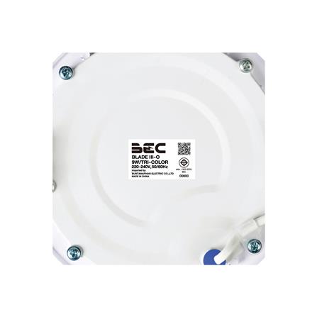 ดาวน์ไลท์ LED BEC BLADE III-O 9WTRI 5.5 นิ้ว 9 วัตต์ DAYLIGHT/COOL WHITE/WARM WHITE สีขาว_5