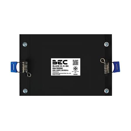 ดาวน์ไลท์ LED BEC BLADE III O-BK 5.7 นิ้ว 9 วัตต์ WARM WHITE สีดำ_5
