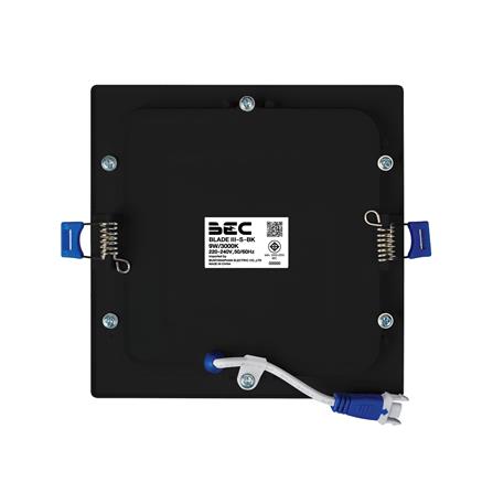 ดาวน์ไลท์ LED BEC BLADE III O-BK 5.7 นิ้ว 9 วัตต์ WARM WHITE สีดำ_1