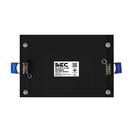 ดาวน์ไลท์ LED BEC BLADE III O-BK 5.7 นิ้ว 9 วัตต์ DAYLIGHT สีดำ_5