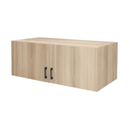 ตู้ต่อบนบานเปิด FURDINI GREATE 90 ซม. สีไวท์โอ๊ค_1