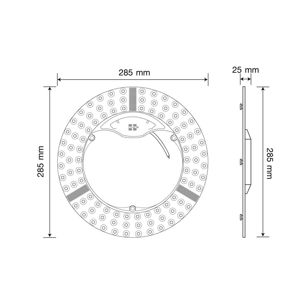 หลอด LED HI-TEK LENS MODULE 55 วัตต์ DAYLIGHT