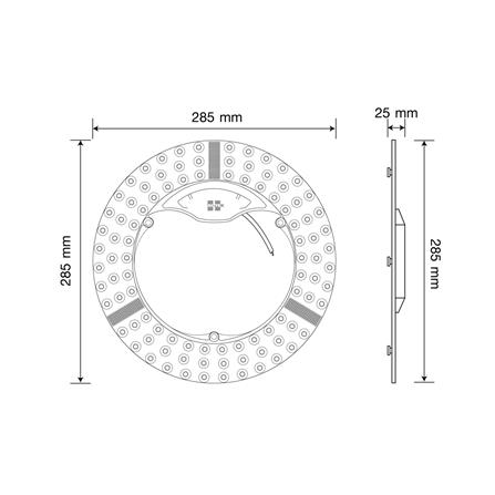 หลอด LED HI-TEK LENS MODULE 55 วัตต์ DAYLIGHT_4
