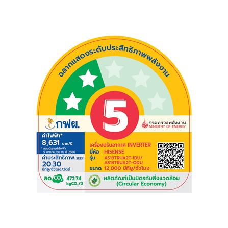 แอร์ผนัง HISENSE AS13TRUA2T 12000 บีทียู อินเวอร์เตอร์_2