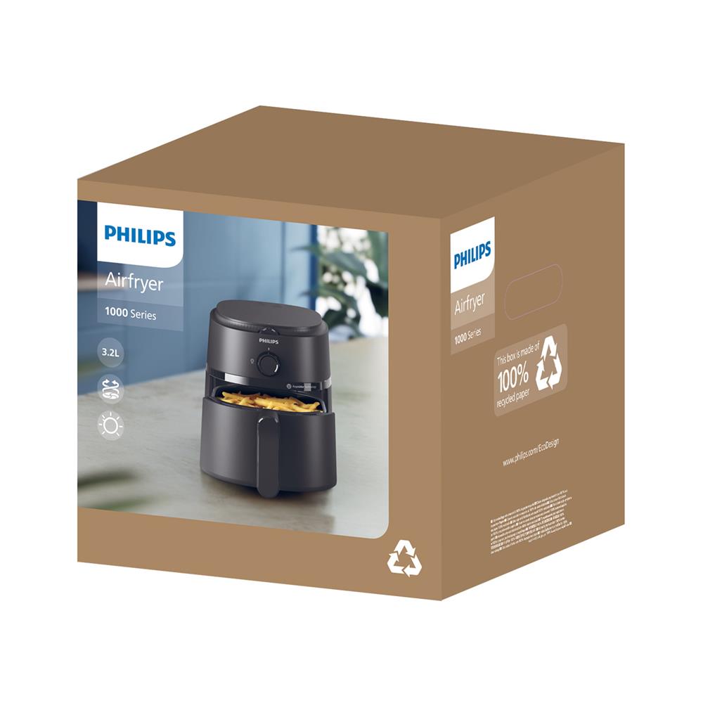 หม้อทอด PHILIPS NA110/00 3.2 ลิตร สีดำ