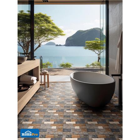 กระเบื้องพื้น 40x40 ซม. TARA แม็กนิม่า มิกซ์ เทา (CIR) PM 0.96 ตร.ม._3